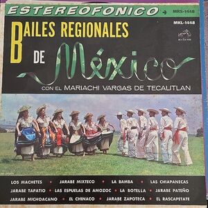 Mariachi Vargas de Tecalitlán – Bailes Regionales De Mexico LP Vinyl Album